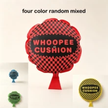 Teenagers Funny Prank Toy Fart Cushion, April Fools' Day Halloween Gag Sponge Pad, Stress Relief Prank Toy - Multicolor - View 9