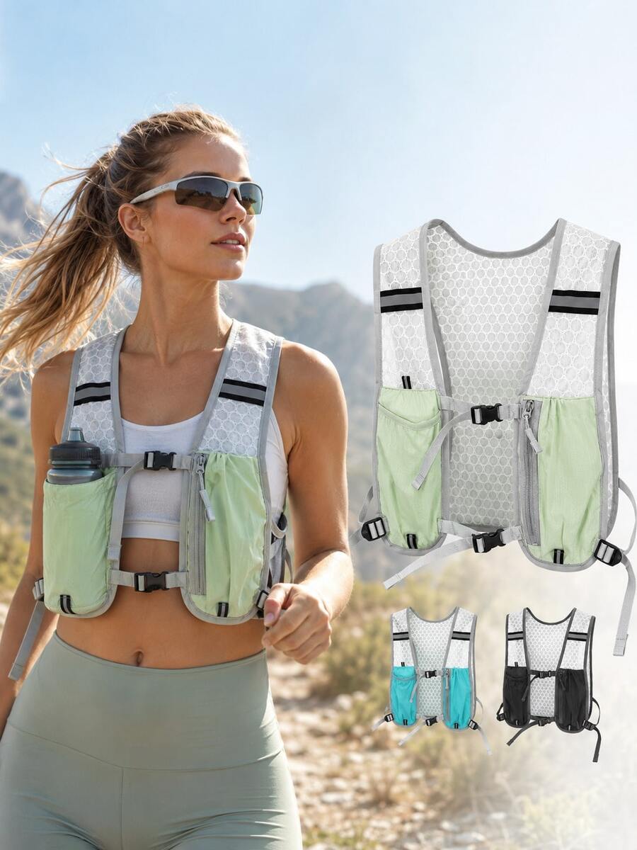 Lightweight Outdoor Sports Hydration Backpack, Ergonomic Water Bladder Bag, Suitable For Running, Cycling, Hiking And Kayaking, Compact Portable Bag, Suitable For Camping, Hiking, Fitness Training, Travel, Outdoor Exploration And Daily Sports Use