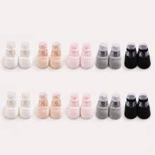 1 Pair/Multi-Pack, Baby Girl Infant Spring/Summer Thin Lace Princess Boat Socks, Breathable Invisible Socks, Elegant Princess Style, Comfortable Non-Slip For Home, Daily Wear And Toddler Walking - Multicolor - View 37