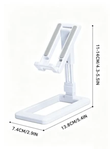 Foldable Transformable Telescopic Desktop Phone Stand, Creative Height Adjustable Portable Phone Holder, Suitable For Daily Use, Bedside Table, Online Classes, E-Commerce Photography, Gift Idea, Desktop Storage, Stable Base, Travel Essential, Hands-Free Viewing - Multicolor - View 6