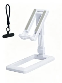 Foldable Transformable Telescopic Desktop Phone Stand, Creative Height Adjustable Portable Phone Holder, Suitable For Daily Use, Bedside Table, Online Classes, E-Commerce Photography, Gift Idea, Desktop Storage, Stable Base, Travel Essential, Hands-Free Viewing - Multicolor - View 10