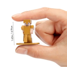 Simba JadaToys Minecraft Mini Metal Figure Blind Bag Series, Figur Karakter Koleksi Misteri, Dekorasi Pajangan Meja, Edisi W6 - MultiWarna - View 4