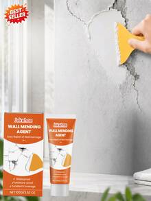 Daily Home Wall Repair Kit, Wall Hole & Peeling Repair Paste, Crack & Nail Hole Wall Repair Agent, Provides Quick Repair Solution For Wall Cracks, Holes And Other Issues, Restores Wall To Original State, Convenient And Fast To Use, Essential Home Supply, Practical Holiday Gift For Family And Friends - A - View 3