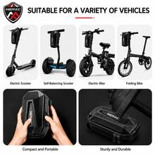MERXC Brand Front-Mounted Cycling Bag, Available In 3L And 4L Capacities, Hard Shell Structure Design, Compatible With Folding Bicycles, Scooters, Balance Bikes And Bicycle Frames, Quick Installation With Hooks And Buckles - Multicolor - View 3