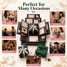 Explosion Gift Box Set, Surprise Photo Gift Box, Creative DIY Scrapbook Photo Album Accessories, Snack Gift Box, Couple Gift, Suitable For Birthday, Proposal, Valentine's Day, Happy Best Friend Day, Mother's Day, Graduation Party, Christmas Party Decoration - Multicolor - View 7