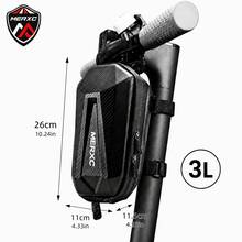MERXC Brand Front-Mounted Cycling Bag, Available In 3L And 4L Capacities, Hard Shell Structure Design, Compatible With Folding Bicycles, Scooters, Balance Bikes And Bicycle Frames, Quick Installation With Hooks And Buckles - Multicolor - View 9