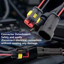 Electrical Terminal Connector Removal Tools, Automotive Wiring Harness Plug Removal And Separation Tools Electrical Connector Separator Tool Universal For Most Vehicles - 3-piece - View 5