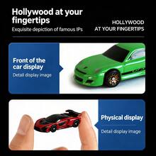 Jada Toys Fast & Furious Nano Holly-Wood Rides Mini Die-Cast Vehicle, Random Style Movie Racing Car Model, Street Racing Inspired Collectible Vehicle, Car Display Ornament, Sports Car Collection Toy, Gift Idea For Fans And Car Lovers - Random 1 Pack - View 5