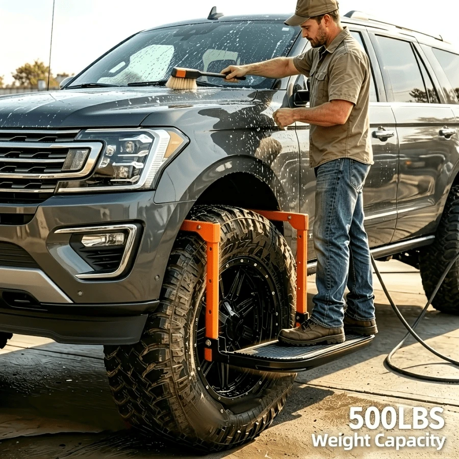 Car Truck Large Step Board - 500 Lbs - View 1