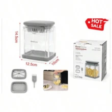 3-In-1 Slicer/Dicer, Multi-Functional Vegetable And Fruit Cutter/Dicer Separator, Kitchen Vegetable Cutter, Multi-Functional 3-In-1 Vegetable Cutter, Slicer/Dicer Separator, Manual Kitchen Cooking Tool, Kitchen Potato And Onion Cutter - /Random Color - View 5