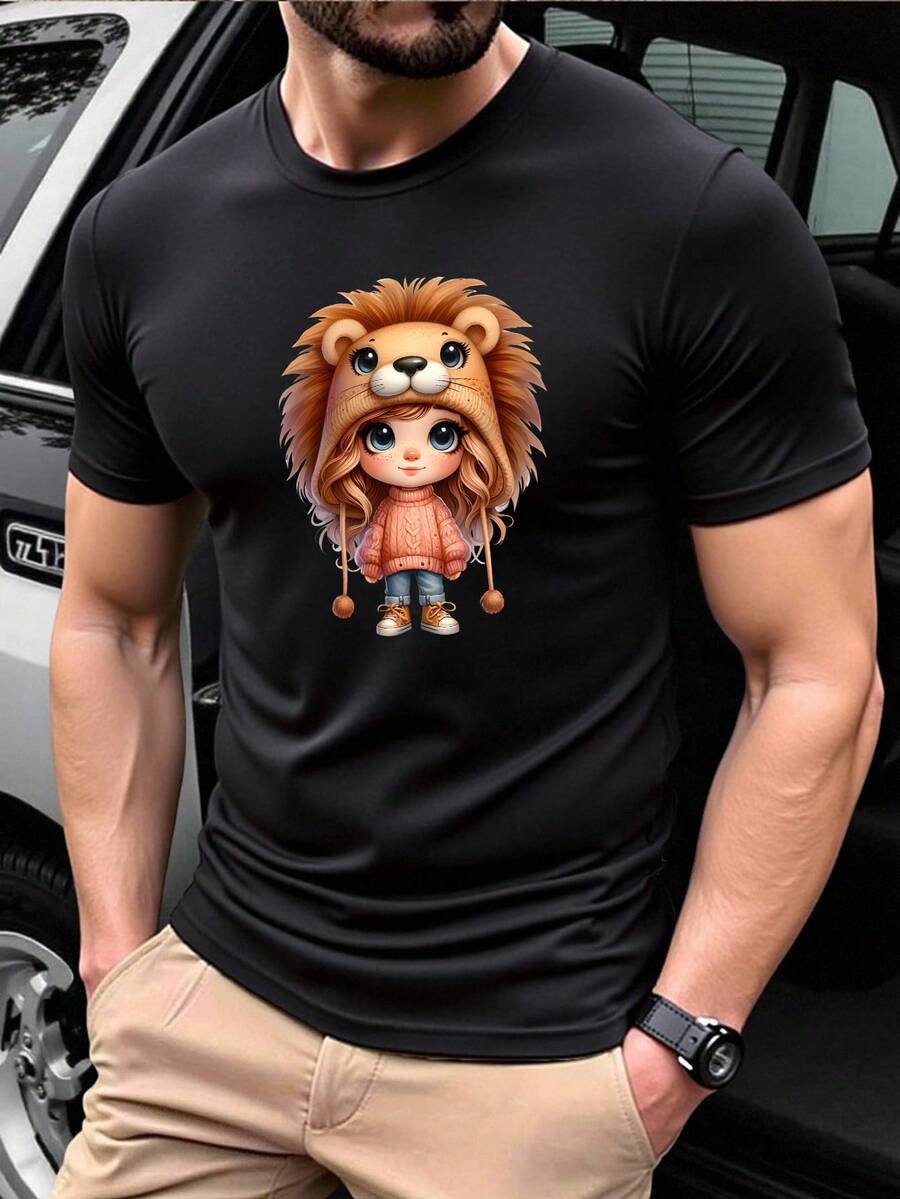 Men T-Shirts - Black - View 1