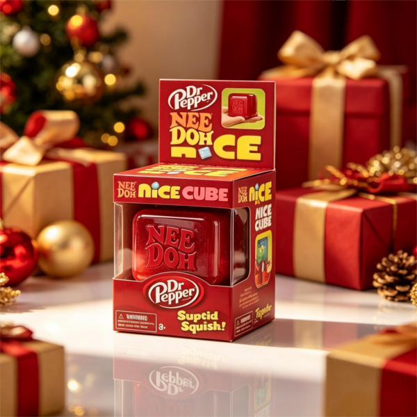 NeeDohS Juguete Anti-estrés para Apretar Bloques Rellenos Populares y Lindos; Juguete Anti-estrés de TPR Suave con Aroma a Leche Dulce; Juguete Anti-estrés Perfecto como Regalo de Cumpleaños o Vacaciones Juego de Apretar Suave, Halloween, Navidad, Suministros para Vacaciones El Color Puede Variar Ligeramente