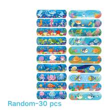 100/30/10pcs Underwater World Animals Cartoon Bandages Flexible Adhesive Colorful Cute Bandages Knuckle Fingertip Breathable Stickers (Random Pattern) - View 14