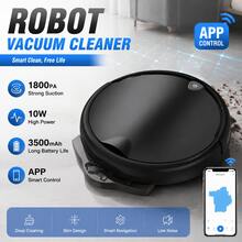 Fully Automatic Smart Robot Vacuum Cleaner, High-Efficiency Vacuum Designed For Home Use, Combines Sweeping, Vacuuming, And Mopping Functions In One, Comprehensive Cleaning For Home Environment. Adopts Advanced Smart Navigation System, Precisely Plans Cleaning Route, Automatically Avoids Obstacles, Powerful Suction Paired With Smart Mopping, Easily Handles Various Floor Stains. Suitable For Hard Floors, Carpets And Other Multiple Scenarios, Saves Time And Effort, More Convenient To Use. Suitable For Home, Office And Commercial Cleaning Needs, Brings You An Efficient And Smart Cleaning Experience. - Multicolor - View 1