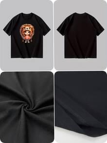 Men T-Shirts - Black - View 4