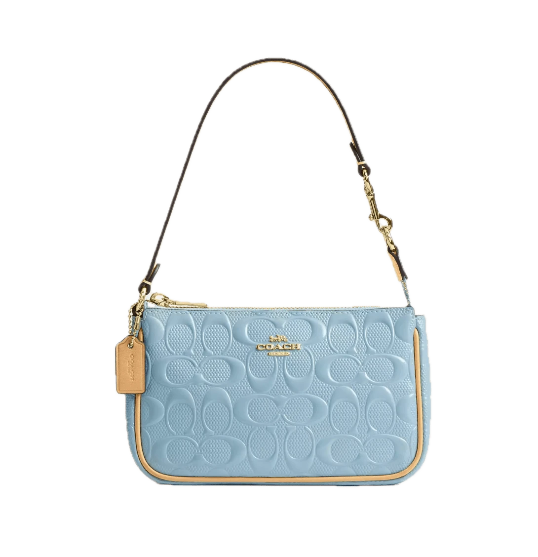 Coach Women's Nolita 19 Bag - 淺藍色簽名 - 查看 1