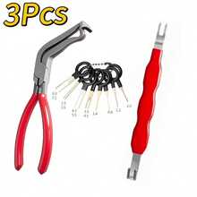 Electrical Terminal Connector Removal Tools, Automotive Wiring Harness Plug Removal And Separation Tools Electrical Connector Separator Tool Universal For Most Vehicles - 3-piece - View 1