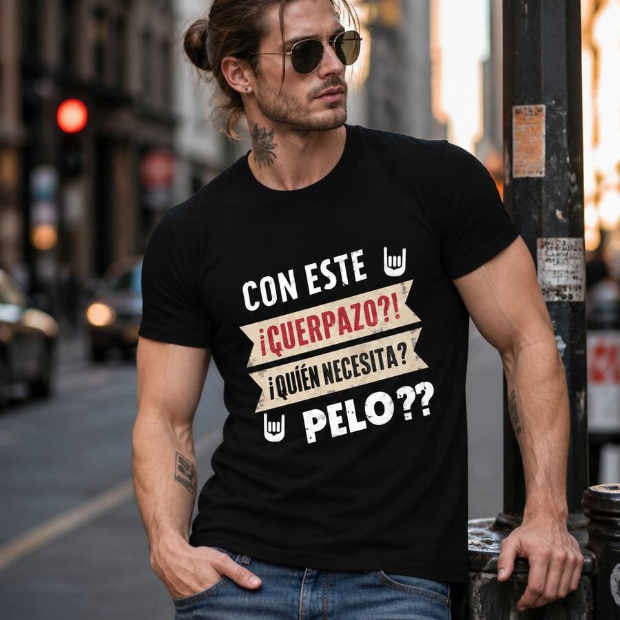 Men T-Shirts - Hitam - View 1