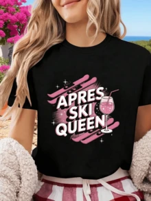Women T-Shirts - 黑色 - 查看 1