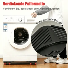 5/10pcs (1/2set) Möbel bewegen Warenkorb Set mit rutschfesten Rädern, Heavy-Duty-Lift mit einer Verlängerungsbar, für Gleitmöbel wie Schränke und Sofas konzipiert - A - Übersicht 9