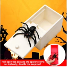 1pc Funny Spider Pop-Up Prank Toy, Creative Gag Box, Halloween Party/April Fools' Day Decoration Surprise Joke Toy, Funny Gift For Friends And Family - Multicolor - View 3