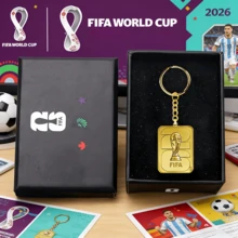 2pcs/Set Gantungan Kunci Tema Piala Dunia FIFA 2026, Gantungan Kunci Trofi Piala Dunia, Liontin Aksesori Piala Dunia, Kotak Hadiah Trofi Kecil, Gantungan Kunci Liontin Ransel, Dekorasi Eksklusif untuk Penggemar, Hadiah untuk Wanita/Pria - Piala Dunia - View 9