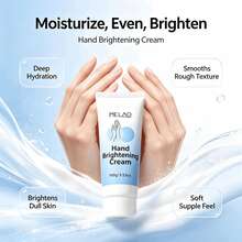 MELAO Brightening Hand Cream 100g, Moisturizing Nourishing Hand Lotion, Softens Dry Rough Skin, Unisex Daily Hand Cream - Fresh - View 5