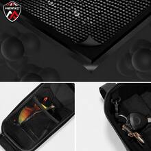 MERXC Brand Front-Mounted Cycling Bag, Available In 3L And 4L Capacities, Hard Shell Structure Design, Compatible With Folding Bicycles, Scooters, Balance Bikes And Bicycle Frames, Quick Installation With Hooks And Buckles - Multicolor - View 7