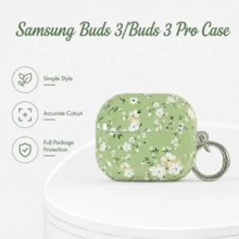 Fresh Floral Cluster 系列 Galaxy Buds 3 Pro 耳機保護殼,甜美少女風 - 彩色 - 查看 7