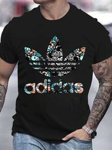 Men T-Shirts - 黑色 - 查看 6