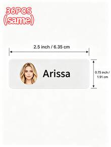 Customize Personalized Text Transparent Photo Stickers, Personalized Text Portrait Waterproof Label Stickers, Suitable For Multiple Scenes, Perfect For Halloween, Christmas, Wedding Parties, School Stationery Labels, And Custom Gift Box Labels - Multicolor - View 13