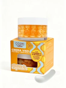 COSMI MILANO Face Cream 50ml Korean Style Capsules Encapsulated Active Ingredients Vitamin C And Retinol, Antioxidant, Smoothing And Illuminating Action For The Skin Fights Blemishes And Signs Of Skin Aging Daily Back To School: Daily Care - With Vitamin C and Retinol Anti-aging & Illuminating - View 10