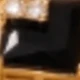 Black Gold Square Diamond