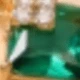 Green Gold Square Diamond