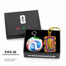2pcs/Set Gantungan Kunci Tema Piala Dunia FIFA 2026, Gantungan Kunci Trofi Piala Dunia, Liontin Aksesori Piala Dunia, Kotak Hadiah Trofi Kecil, Gantungan Kunci Liontin Ransel, Dekorasi Eksklusif untuk Penggemar, Hadiah untuk Wanita/Pria - Piala Dunia - View 12