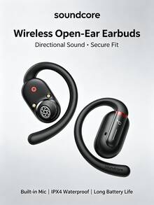 V30i Open-Ear Wireless Earbuds, Lightweight & Comfortable Design, Ergonomic Ear-Hook Fit, Powerful Bass, 36-Hour Long Battery Life, Bluetooth 5.3, App Control, HD Call Headset - View 3
