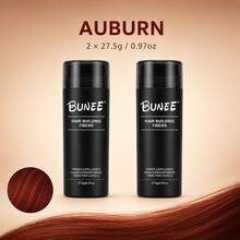 BUNEE Hair Fiber Powder 27.5g 2pcs Set, Natural Coverage For Thinning Hair And Bald Spots, Suitable For Baldness/Low Hair Volume, Natural Look, Unisex Portable Pack - Multicolor - View 7