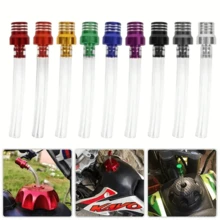 2pcs, Universal Motorcycle Gas Fuel Cap Valve Vent Breather Hose Suitable For Motorcycle, Motorcycle, Motorcycle Off-Road Racing, ATV - Exhaust Hose - View 2