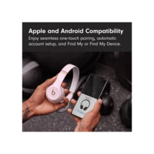 Beats Solo 4 Wireless On-Ear Headphones Cloud Pink - View 5