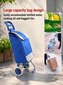 Shopping Bags And Cart - A - View 7