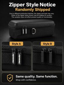 Switch NS/Switch OLED Storage Bag, Black/White Color, Fits Charger And Original Dock, Switch 2 Storage Bag, Joy Con 2 Controller Bag, Large Capacity All-In-One Storage, Includes Console, Handles, Game Cards, Universal Carry Handle, Travel Portable Bag, Protective Device, Anti-Fall, Anti-Scratch, Anti-Slip. - Multicolor - View 12