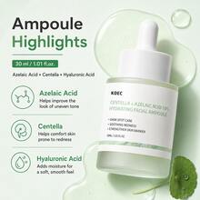 KOEC Centella Conjunto de Cuidados com a Pele com 2 Peças - Névoa de Centella & Soro Ampola de Ácido Azelaico com Pantenol, Suaviza Linhas Finas, Firma a Elasticidade & Hidrata a Pele Seca para Brilho o Dia Todo - Conjunto de cuidados com a pele Cica - Visão 2