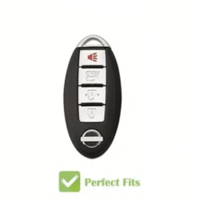 Car Key Fob Cover Case For Teana For Tiida For Sylphy For Sentra Car Remote Control Protective Dustproof And Anti Fall High-End Fashionable Keybag - Single Pack - View 3