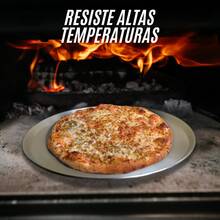 Charola para pizza de 40 cm Aluminio - Gris - Ver 5