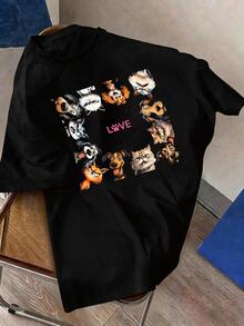 Camisetas de hombre - Negro - Ver 5