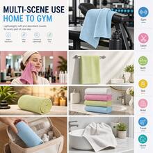 Face Towels 6/12/24pcs, Ultra Soft Skin-Friendly Facial Cloth, Suitable For Sensitive Skin, 10x10/12x28 Inch Small/Large Size, Reusable Washable Makeup Remover Cloth, Easy To Rinse Multi-Color Facial Cleansing Cloth - 4-color Mixed Packaging - View 8