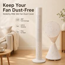 Household Moisture-Proof Dust-Proof Elastic Fabric Fan Cover, Easy To Put On And Take Off, Washable, Reusable - Multicolor - View 6