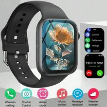 2.01" HD Touchscreen Smart Watch - Wireless Calling, Camera, Music Control | Android/IOS, Unisex Style, Customizable Dial, Alarm & Call/Message Alerts - Multicolor - View 12