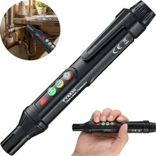 Portable Pen-Type Gas Leak Detector With Audible And Visual Alarm For RV, Home, Detection Range 50-1000 PPM - Black - View 1