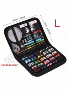 縫紉工具組（下單前請確認款式!!!）229件刺繡工具針線手工縫紉套裝 縫紉收納包 家用套裝 禮品 刺繡十字繡 - 多色 - 查看 5